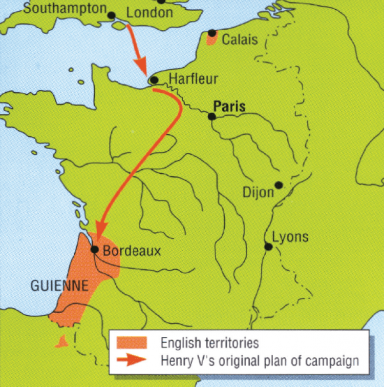 Agincourt On Map Of France Did Agincourt Archers Really Invent Swearing With A TwoFingered Salute